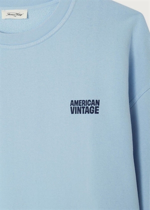 Plizzy oversize sweat Azurin Vintage American Vintage 